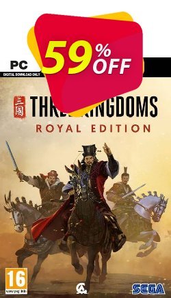 59% OFF Total War: Three Kingdoms Royal Edition PC - WW  Discount