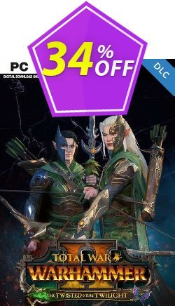 Total War: WARHAMMER II - The Twisted & The Twilight PC - DLC - EU Coupon discount Total War: WARHAMMER II - The Twisted & The Twilight PC - DLC (EU) Deal 2021 CDkeys - Total War: WARHAMMER II - The Twisted & The Twilight PC - DLC (EU) Exclusive Sale offer for iVoicesoft