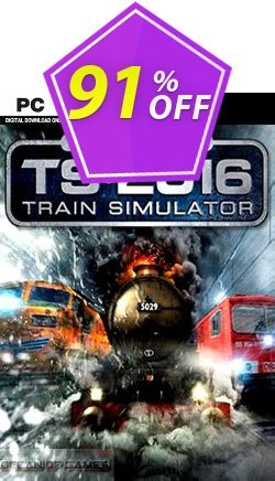91% OFF Train Simulator 2016 PC Discount