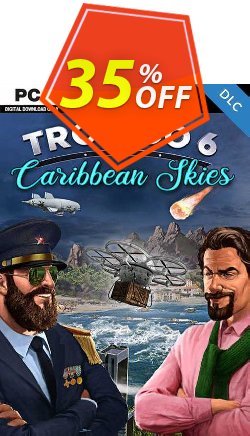 Tropico 6 - Caribbean Skies PC - DLC - EU  Coupon discount Tropico 6 - Caribbean Skies PC - DLC (EU) Deal 2024 CDkeys - Tropico 6 - Caribbean Skies PC - DLC (EU) Exclusive Sale offer 