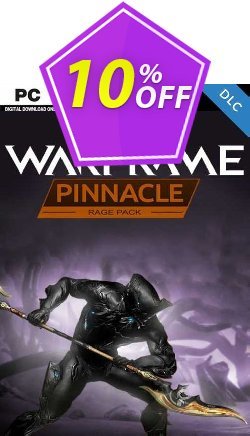 Warframe: Rage Pinnacle Pack PC - DLC Coupon discount Warframe: Rage Pinnacle Pack PC - DLC Deal 2021 CDkeys - Warframe: Rage Pinnacle Pack PC - DLC Exclusive Sale offer for iVoicesoft
