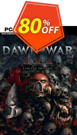 Warhammer 40,000 Dawn of War III Limited Edition PC - EU Coupon discount Warhammer 40,000 Dawn of War III Limited Edition PC (EU) Deal 2021 CDkeys - Warhammer 40,000 Dawn of War III Limited Edition PC (EU) Exclusive Sale offer for iVoicesoft