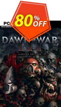 80% OFF Warhammer 40,000 Dawn of War III Limited Edition PC - EU  Discount