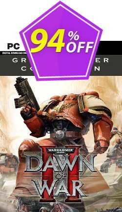 Warhammer 40,000: Dawn of War II - Grand Master Collection PC Coupon discount Warhammer 40,000: Dawn of War II - Grand Master Collection PC Deal 2024 CDkeys - Warhammer 40,000: Dawn of War II - Grand Master Collection PC Exclusive Sale offer 