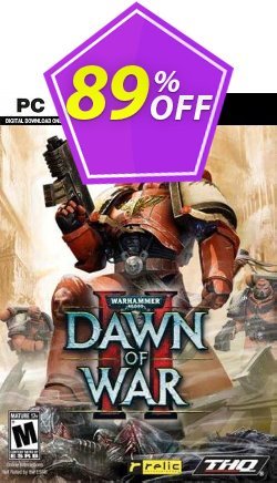 Warhammer 40,000: Dawn of War II PC Coupon discount Warhammer 40,000: Dawn of War II PC Deal 2021 CDkeys - Warhammer 40,000: Dawn of War II PC Exclusive Sale offer for iVoicesoft