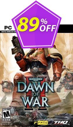 89% OFF Warhammer 40,000: Dawn of War II PC Discount