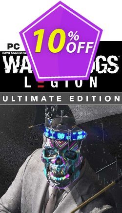 10% OFF Watch Dogs: Legion - Ultimate Edition PC - EU  Discount