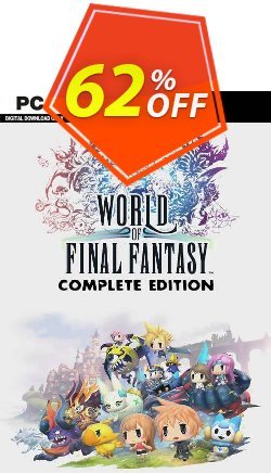 World of Final Fantasy Complete Edition PC Deal 2024 CDkeys