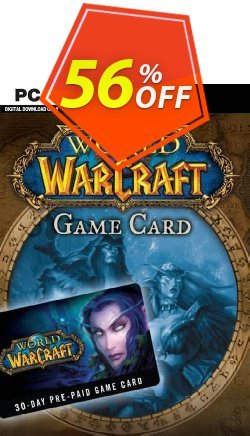 World of Warcraft 30 Day Pre-Paid Game Card PC/Mac - US  Coupon discount World of Warcraft 30 Day Pre-Paid Game Card PC/Mac (US) Deal 2024 CDkeys - World of Warcraft 30 Day Pre-Paid Game Card PC/Mac (US) Exclusive Sale offer 