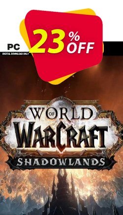 23% OFF World Of Warcraft: Shadowlands PC - EU  Discount