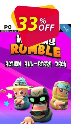 33% OFF Worms Rumble - Action All-Stars Pack PC - DLC Discount