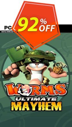 92% OFF Worms Ultimate Mayhem PC Discount