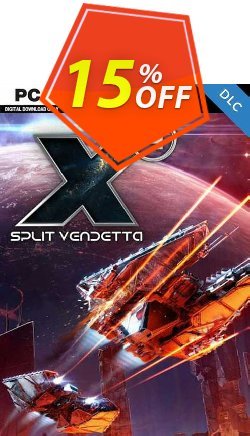 15% OFF X4: Split Vendetta PC - DLC Discount