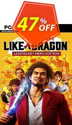 47% OFF Yakuza: Like a Dragon Legendary Hero Edition PC - EU  Discount