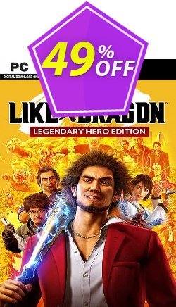 Yakuza: Like a Dragon Legendary Hero Edition PC - WW  Coupon discount Yakuza: Like a Dragon Legendary Hero Edition PC (WW) Deal 2024 CDkeys - Yakuza: Like a Dragon Legendary Hero Edition PC (WW) Exclusive Sale offer 