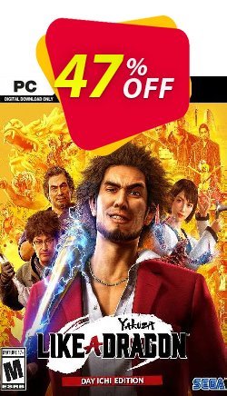 Yakuza: Like a Dragon Day Ichi Edition PC - EU  Coupon discount Yakuza: Like a Dragon Day Ichi Edition PC (EU) Deal 2024 CDkeys - Yakuza: Like a Dragon Day Ichi Edition PC (EU) Exclusive Sale offer 