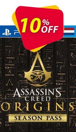 10% OFF Assassin&#039;s Creed Origins Season Pass PS4 - Netherlands  Discount