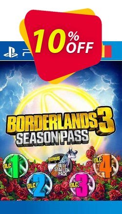 10% OFF Borderlands 3 Season Pass PS4 - Belgium  Discount