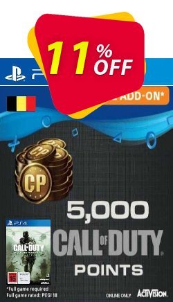 Call of Duty Modern Warfare 5000 Remastered PS4 (Belgium) Deal 2024 CDkeys