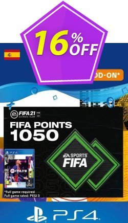 FIFA 21 Ultimate Team 1050 Points Pack PS4/PS5 - Spain  Coupon discount FIFA 21 Ultimate Team 1050 Points Pack PS4/PS5 (Spain) Deal 2022 CDkeys - FIFA 21 Ultimate Team 1050 Points Pack PS4/PS5 (Spain) Exclusive Sale offer 