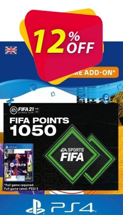 FIFA 21 Ultimate Team 1050 Points Pack PS4/PS5 (UK) Deal 2024 CDkeys