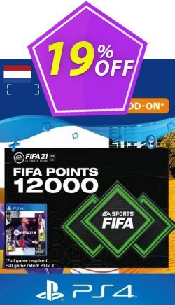 FIFA 21 Ultimate Team 12000 Points Pack PS4/PS5 (Netherlands) Deal 2024 CDkeys