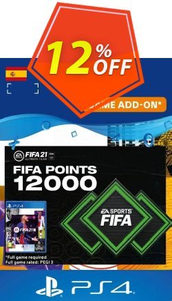 12% OFF FIFA 21 Ultimate Team 12000 Points Pack PS4/PS5 - Spain  Discount