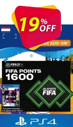 19% OFF FIFA 21 Ultimate Team 1600 Points Pack PS4/PS5 - Netherlands  Discount