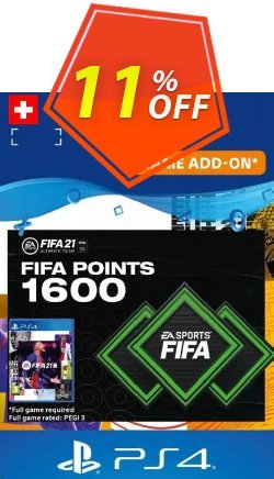 FIFA 21 Ultimate Team 1600 Points Pack PS4/PS5 - Switzerland  Coupon discount FIFA 21 Ultimate Team 1600 Points Pack PS4/PS5 (Switzerland) Deal 2024 CDkeys - FIFA 21 Ultimate Team 1600 Points Pack PS4/PS5 (Switzerland) Exclusive Sale offer 