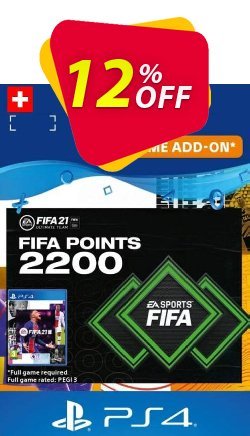 FIFA 21 Ultimate Team 2200 Points Pack PS4/PS5 - Switzerland  Coupon discount FIFA 21 Ultimate Team 2200 Points Pack PS4/PS5 (Switzerland) Deal 2024 CDkeys - FIFA 21 Ultimate Team 2200 Points Pack PS4/PS5 (Switzerland) Exclusive Sale offer 