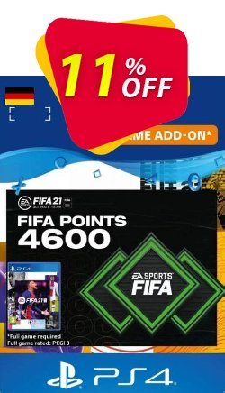 11% OFF FIFA 21 Ultimate Team 4600 Points Pack PS4/PS5 - Germany  Discount