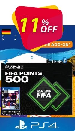 FIFA 21 Ultimate Team 500 Points Pack PS4/PS5 (Germany) Deal 2024 CDkeys