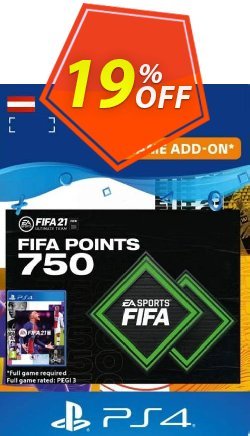 FIFA 21 Ultimate Team 750 Points Pack PS4/PS5 - Austria  Coupon discount FIFA 21 Ultimate Team 750 Points Pack PS4/PS5 (Austria) Deal 2024 CDkeys - FIFA 21 Ultimate Team 750 Points Pack PS4/PS5 (Austria) Exclusive Sale offer 