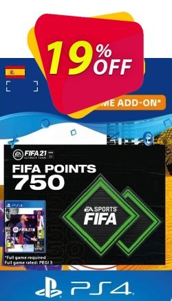 FIFA 21 Ultimate Team 750 Points Pack PS4/PS5 (Spain) Deal 2024 CDkeys