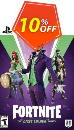 10% OFF Fortnite: The Last Laugh Bundle PS5 - EU  Discount