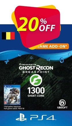 Ghost Recon Breakpoint - 1300 Ghost Coins PS4 - Belgium  Coupon discount Ghost Recon Breakpoint - 1300 Ghost Coins PS4 (Belgium) Deal 2024 CDkeys - Ghost Recon Breakpoint - 1300 Ghost Coins PS4 (Belgium) Exclusive Sale offer 
