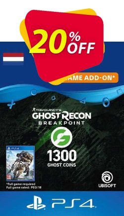 20% OFF Ghost Recon Breakpoint - 1300 Ghost Coins PS4 - Netherlands  Discount