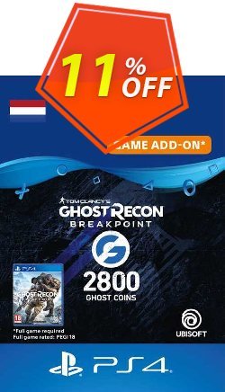 11% OFF Ghost Recon Breakpoint - 2800 Ghost Coins PS4 - Netherlands  Discount