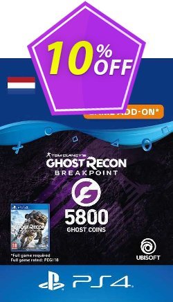 Ghost Recon Breakpoint - 5800 Ghost Coins PS4 (Netherlands) Deal 2024 CDkeys