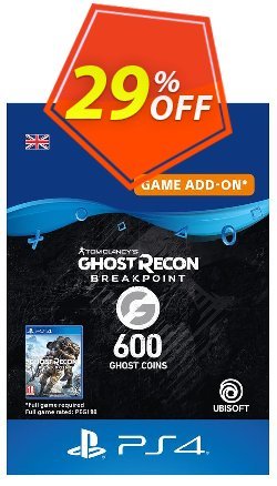 29% OFF Ghost Recon Breakpoint - 600 Ghost Coins PS4 - Netherlands  Discount