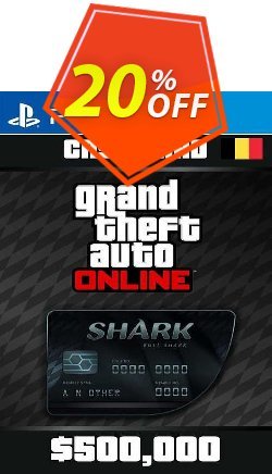 20% OFF Grand Theft Auto Online Bull Shark Cash Card PS4 - Belgium  Discount