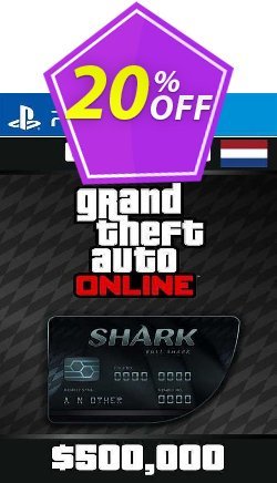 20% OFF Grand Theft Auto Online Bull Shark Cash Card PS4 - Netherlands  Discount