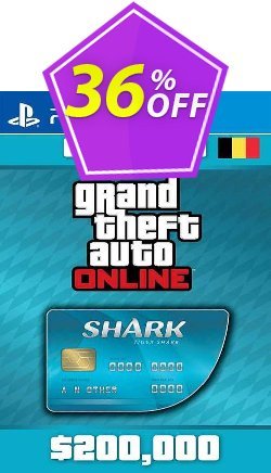 Grand Theft Auto Online Tiger Shark Cash Card PS4 (Belgium) Deal 2024 CDkeys