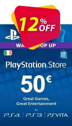 PlayStation Network (PSN) Card - 50 EUR (Ireland) Deal 2024 CDkeys