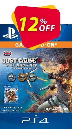 Just Cause 3 Air, Land and Sea Expansion Pass PS4 Deal 2024 CDkeys
