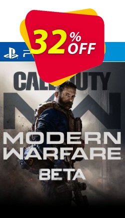 Call of Duty Modern Warfare Beta PS4 Deal 2024 CDkeys