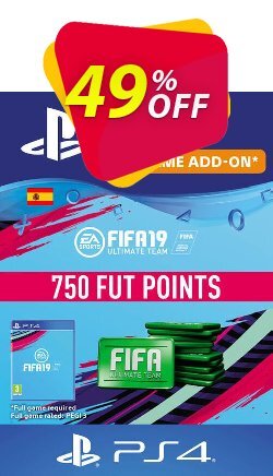 Fifa 19 - 750 FUT Points PS4 - Spain Coupon discount Fifa 19 - 750 FUT Points PS4 (Spain) Deal 2022 CDkeys - Fifa 19 - 750 FUT Points PS4 (Spain) Exclusive Sale offer