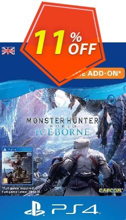11% OFF Monster Hunter World: Iceborne PS4 - UK  Discount