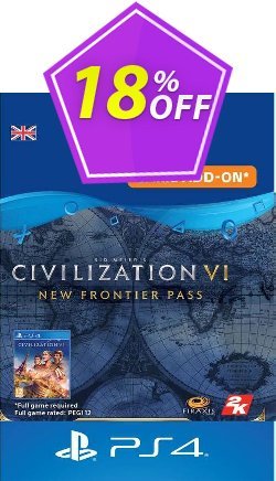 Sid Meier&#039;s Civilization VI  - New Frontier Pass PS4 UK Deal 2024 CDkeys