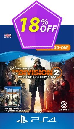 Tom Clancy&#039;s The Division 2 - Warlords of New York - Expansion PS4 UK Deal 2024 CDkeys